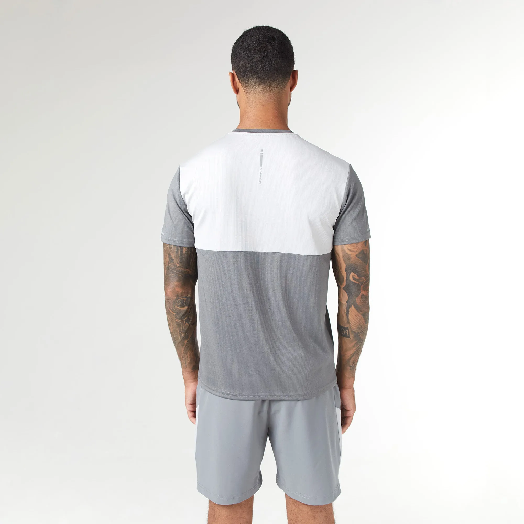 Cut & Sew Training Twinset | Mid Grey