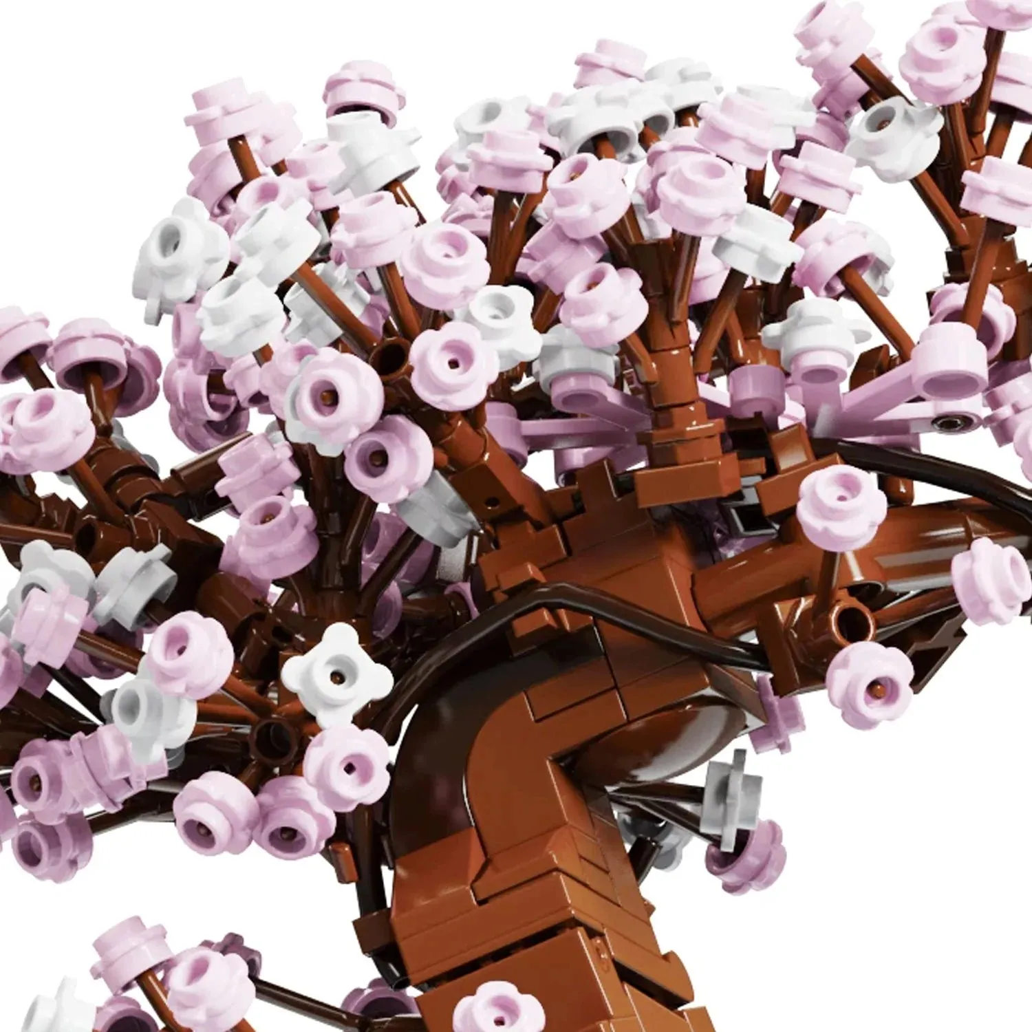 Experience the Beauty of Cherry Blossoms with Our Building Set