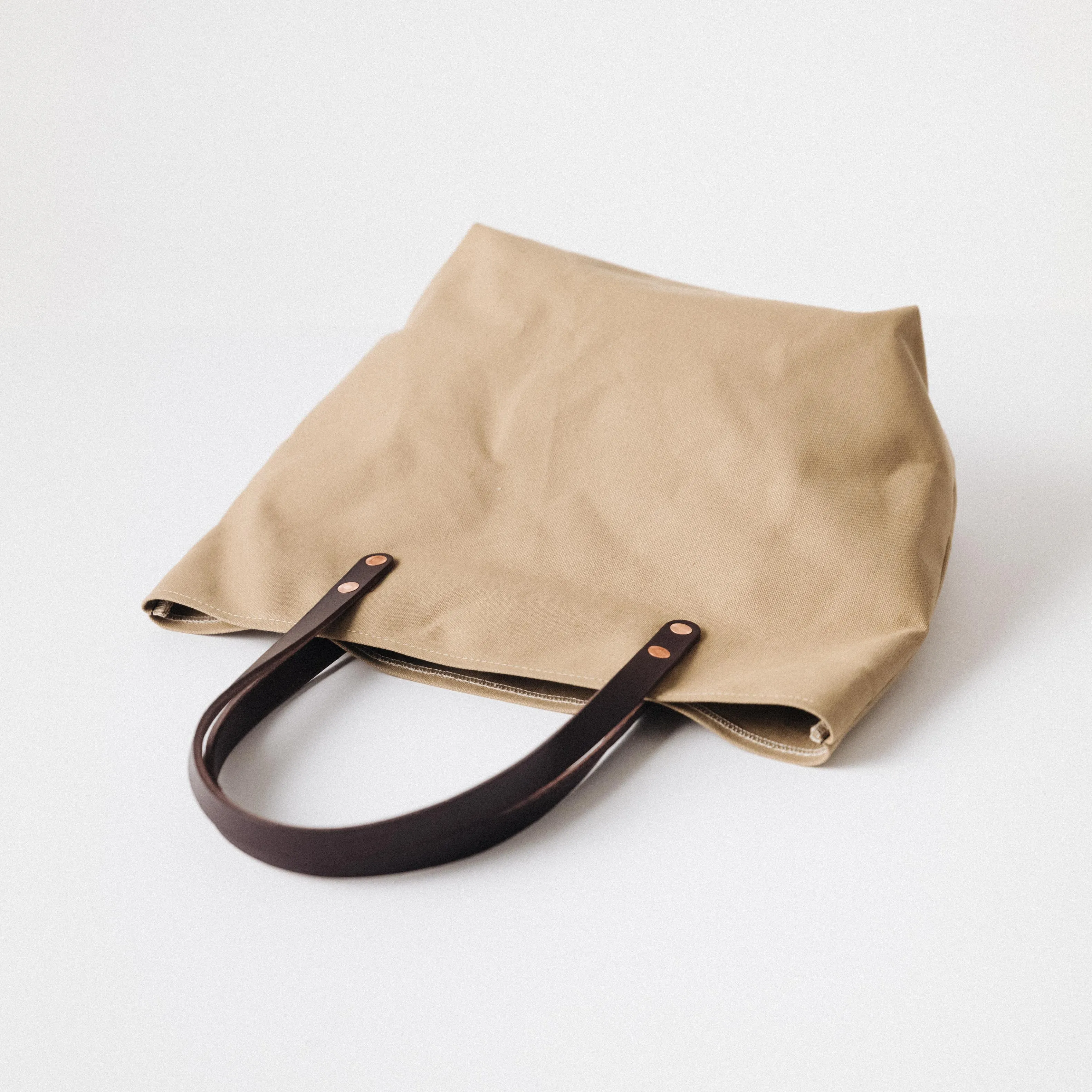 Field Tan Canvas Tote