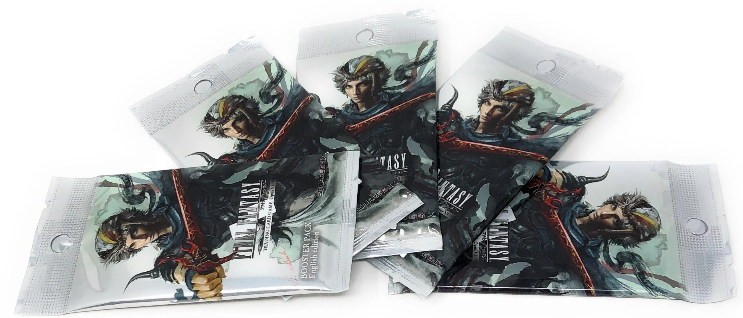 Final Fantasy Opus 6 Trading Card Game 5 Booster Packs