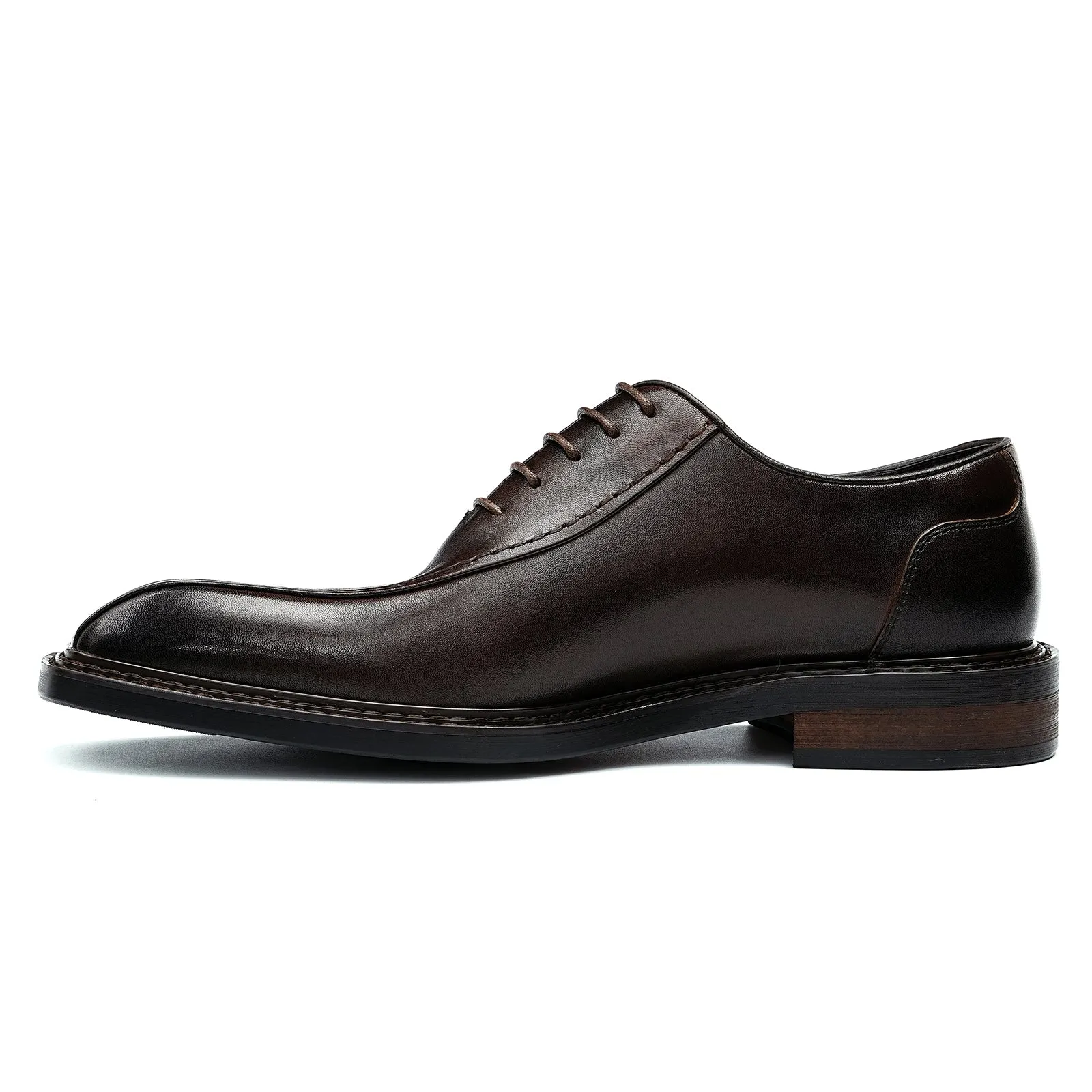 Formal leather oxford shoes for men