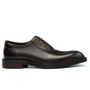 Formal leather oxford shoes for men