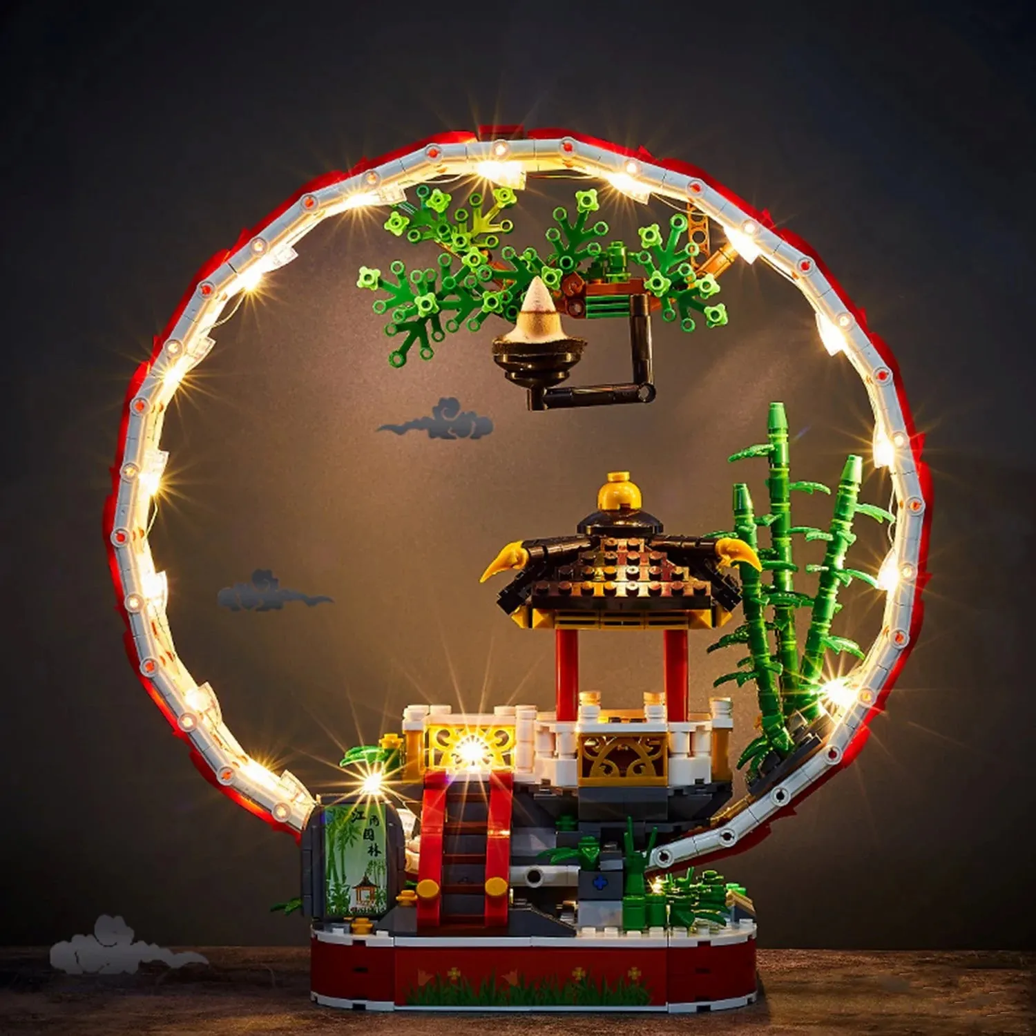 Full Moon Shrine Garden Building Set