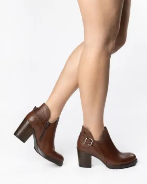 Gabriella Bourbon Booties - New!