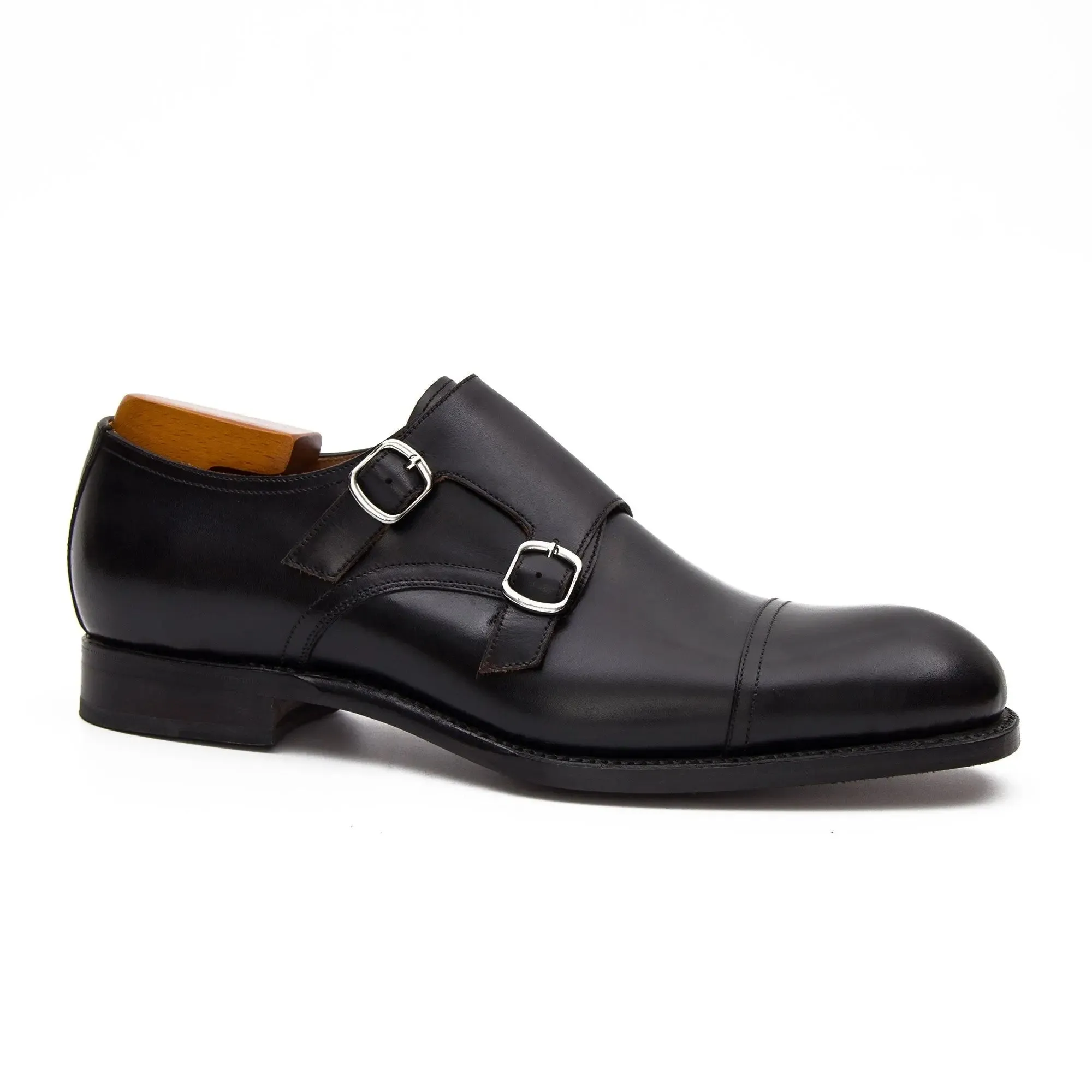 Goodyear Premium Double Monk Strap Shoes