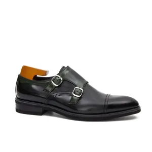 Goodyear Premium Double Monk Strap Shoes