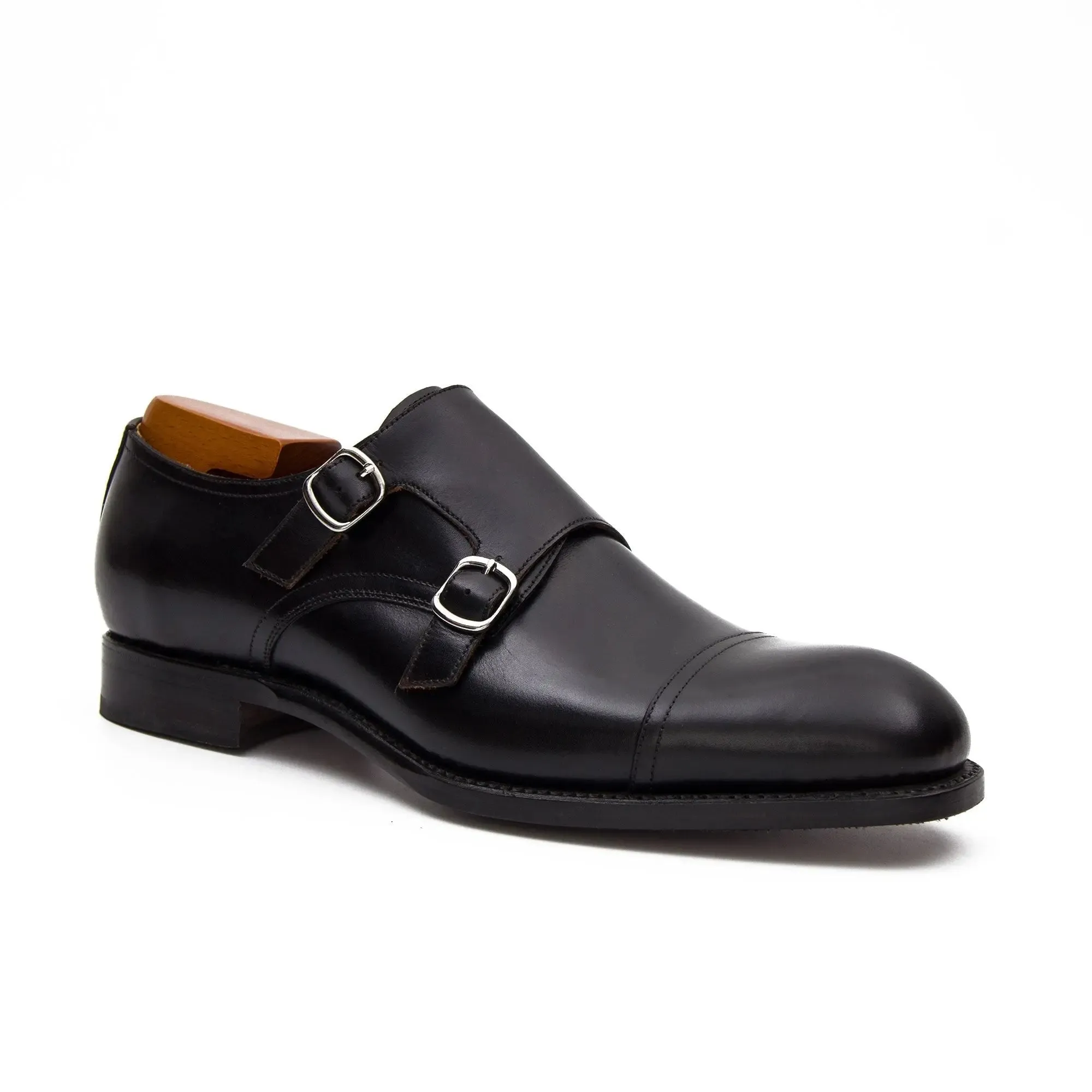 Goodyear Premium Double Monk Strap Shoes