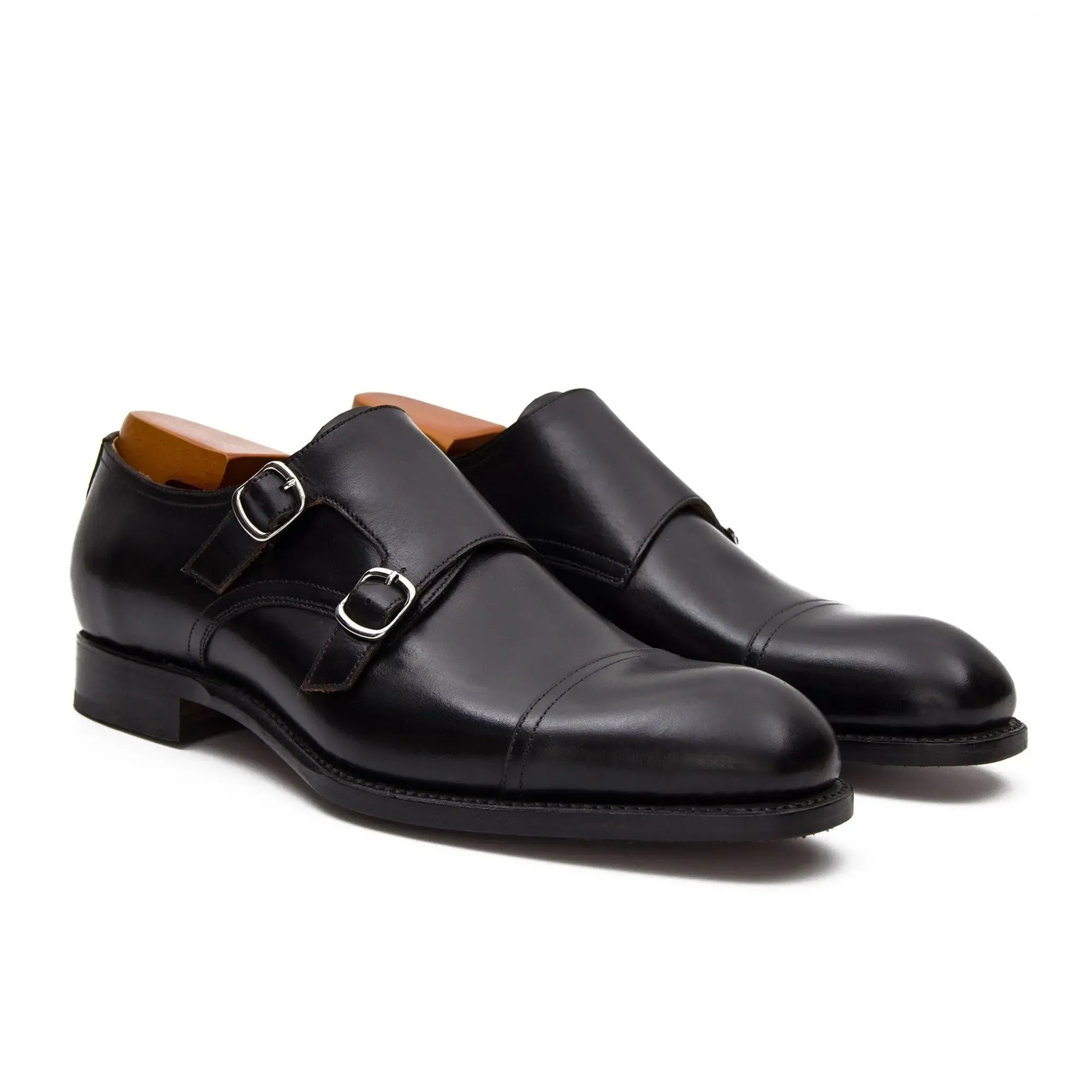 Goodyear Premium Double Monk Strap Shoes