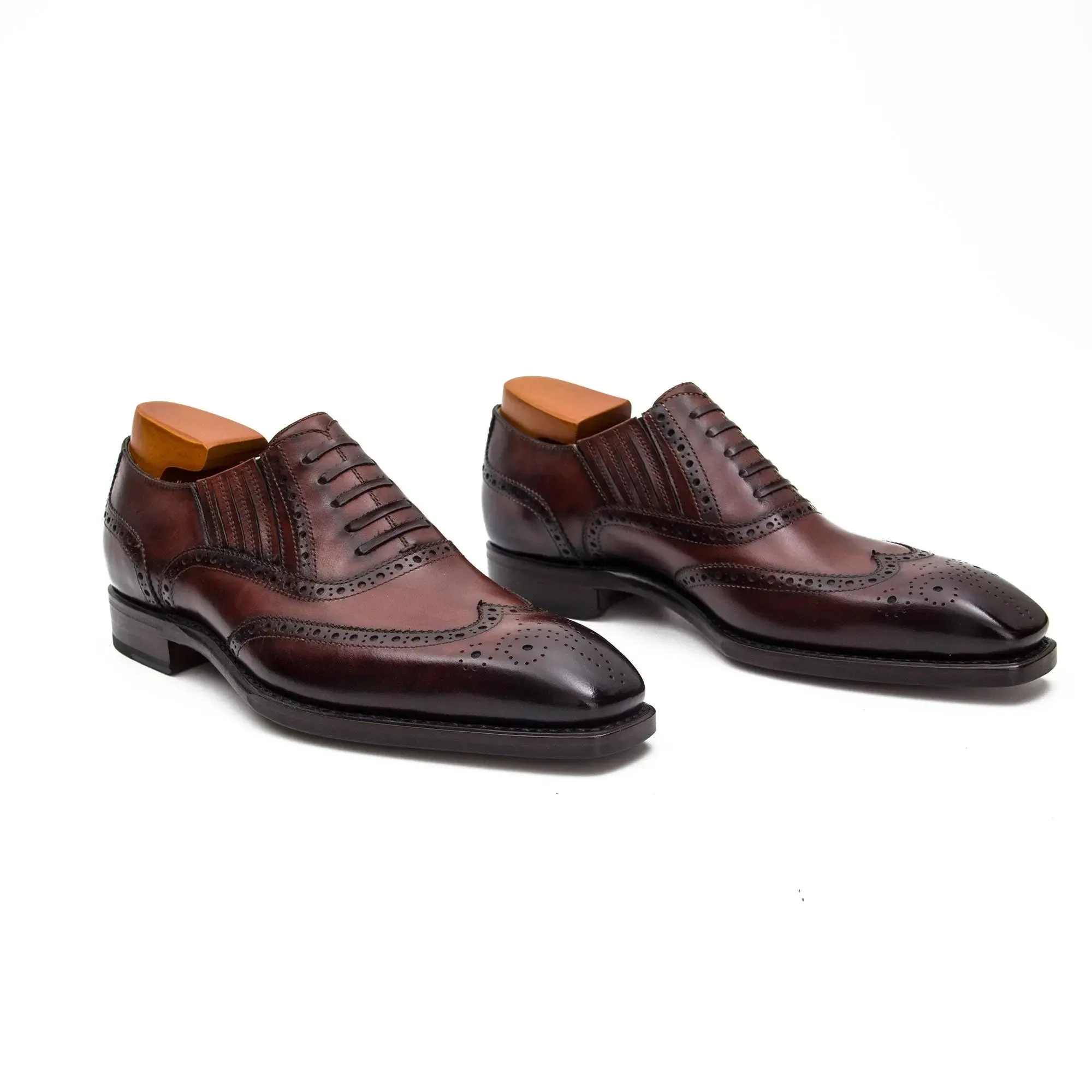 Goodyear Welted Brogue Oxford Shoes