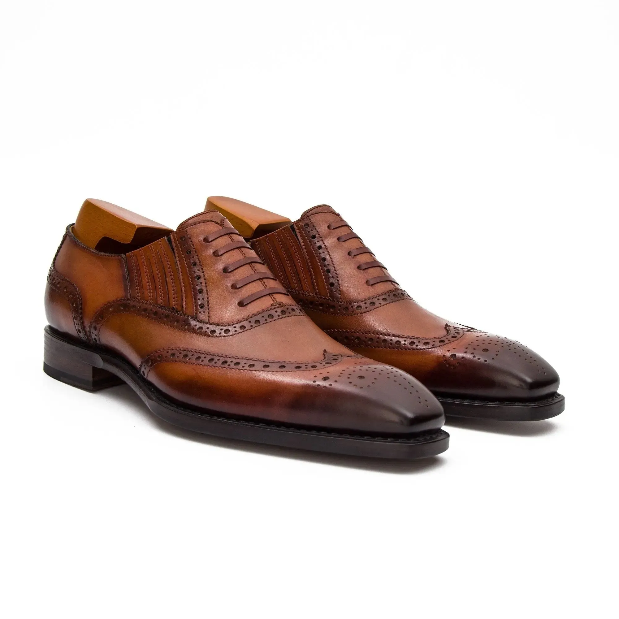 Goodyear Welted Brogue Oxford Shoes