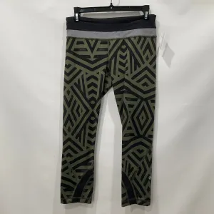 Green Athletic Capris Lululemon, Size 4