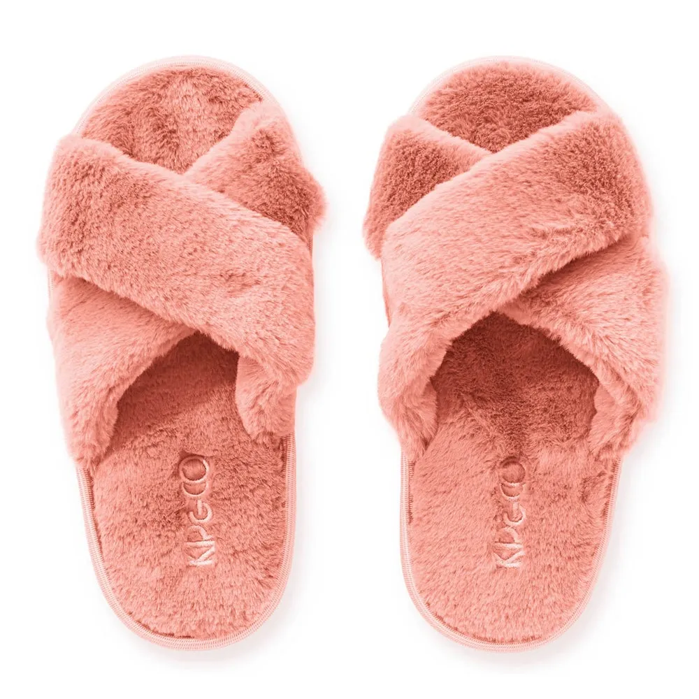 Kids Blush Slippers