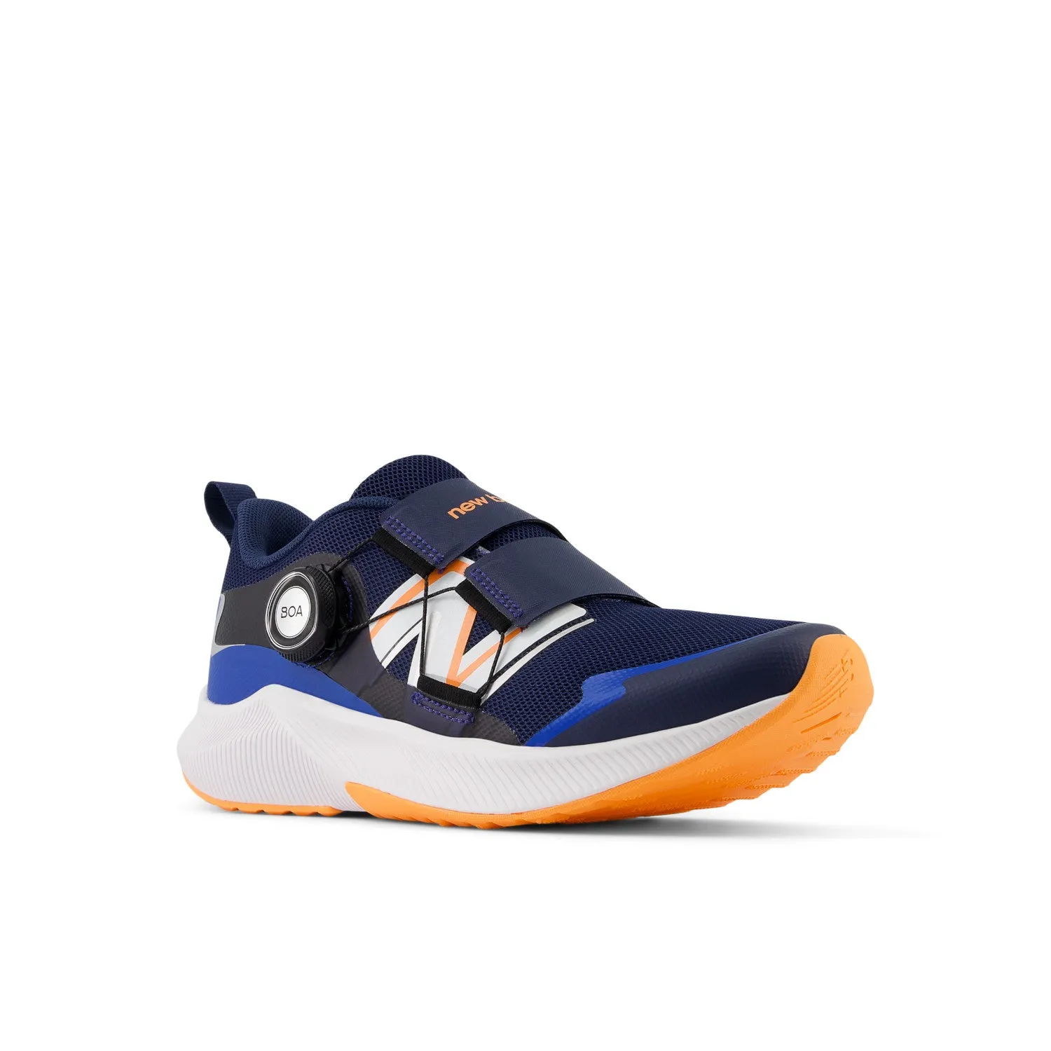 KID'S DYNASOFT REVEAL V4 BOA - NO4 NB NAVY WITH HOT MANGO