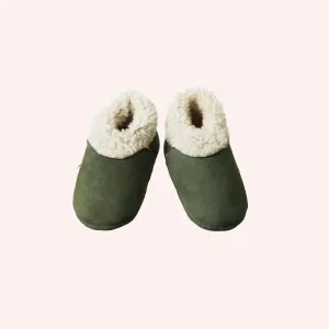 Lambskin Booties - Thyme 6-12 months (0) Thyme