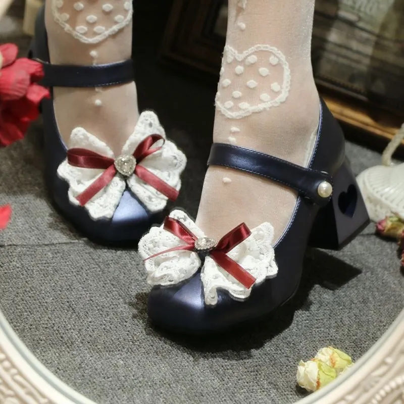 Lolita Cute Lolita Daily Medium and High Heels