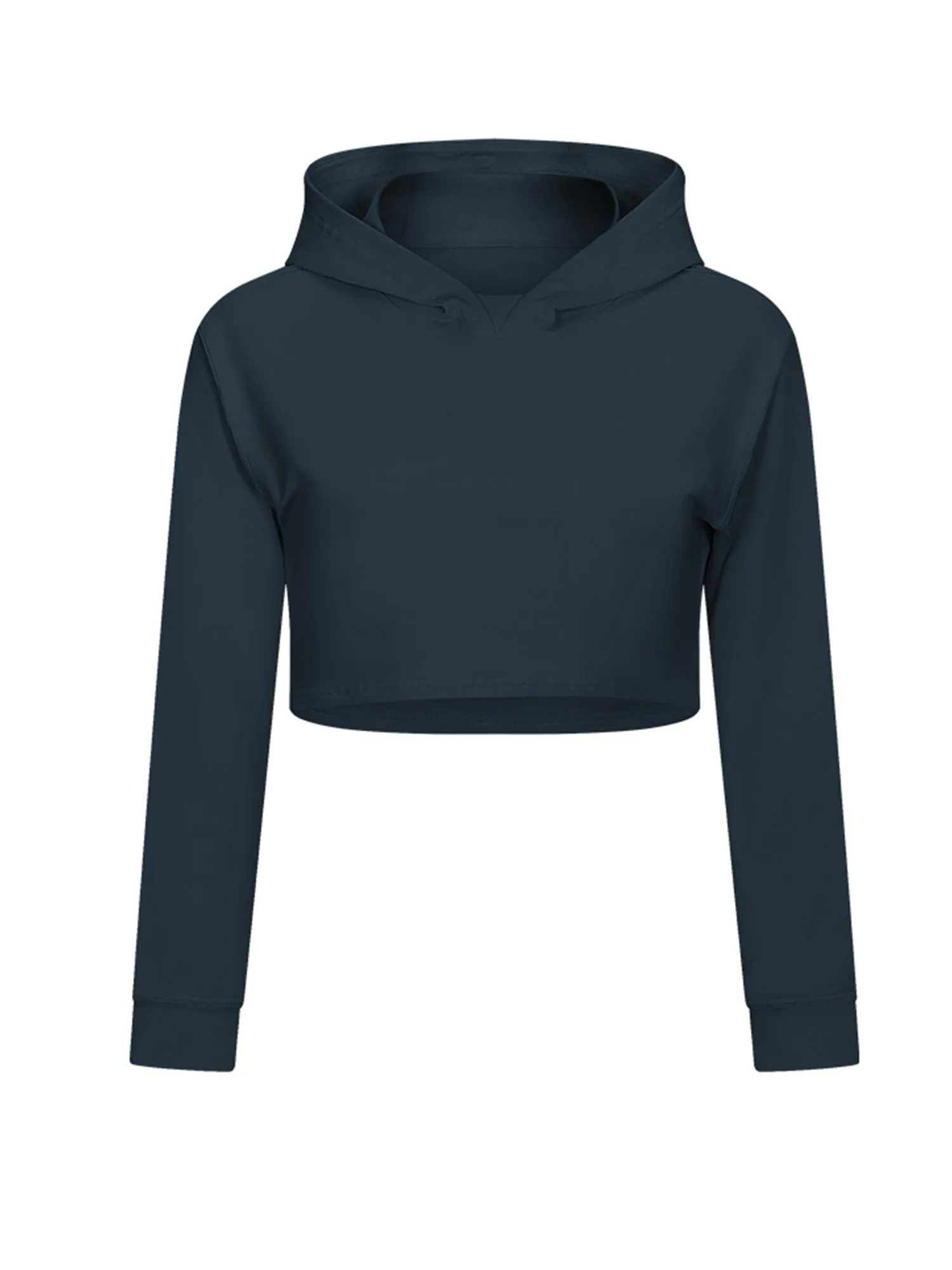 Loose Hooded Sports Sweatshirt