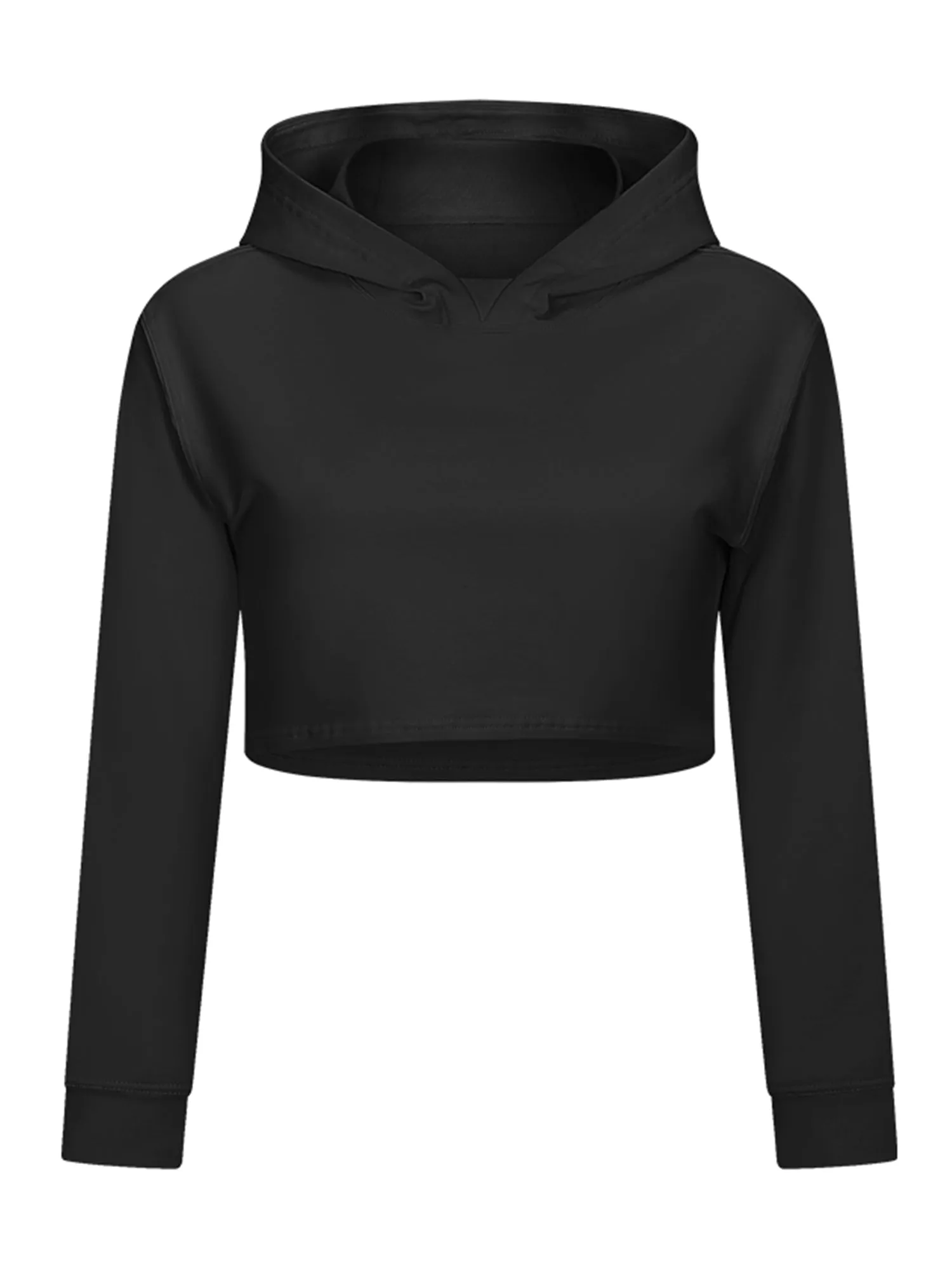 Loose Hooded Sports Sweatshirt