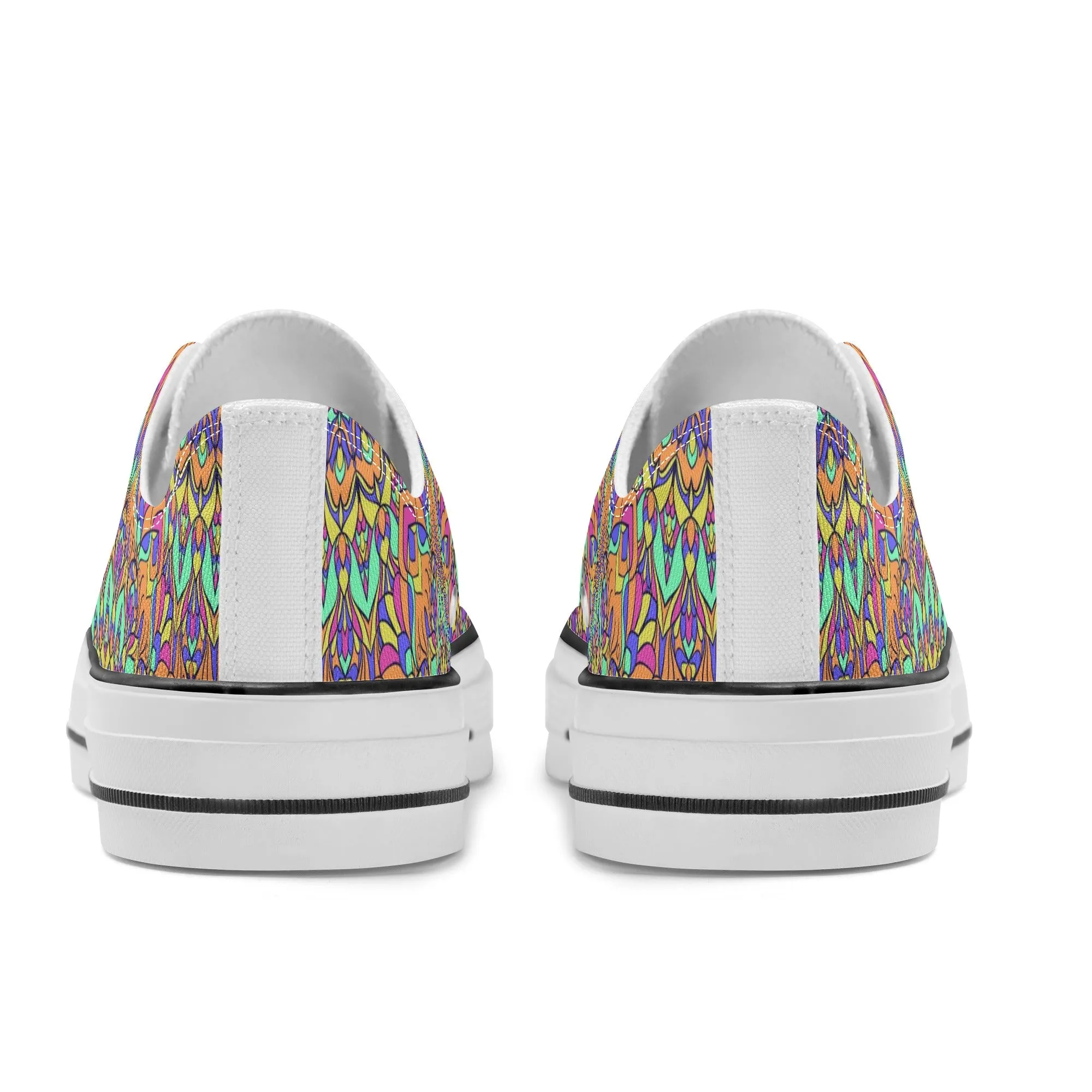 Mandala Pattern - Mens Classic Low Top Canvas Shoes for Footwear Lovers