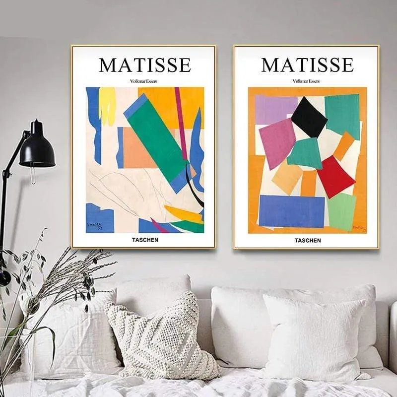 Matisse Abstract Geometric Colorful Painting Posters