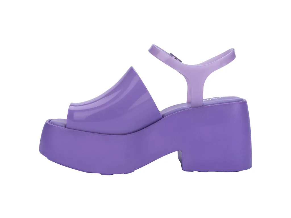 Melissa Pose AD Lilac Platform Heel Sandal For Women