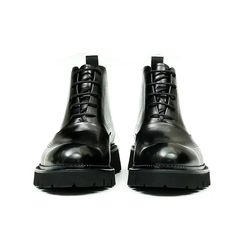 Men Chunky martin boots D96152