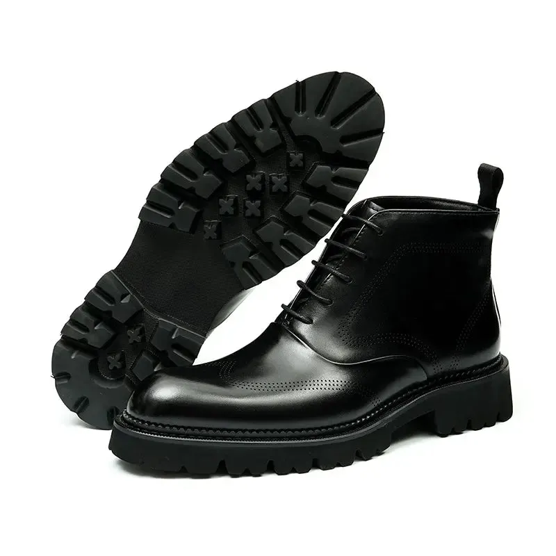 Men Chunky martin boots D96152