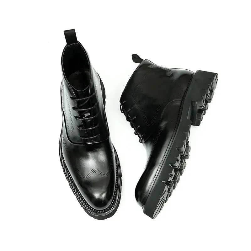 Men Chunky martin boots D96152