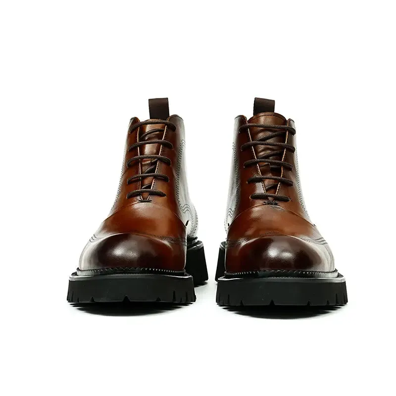 Men Chunky martin boots D96152