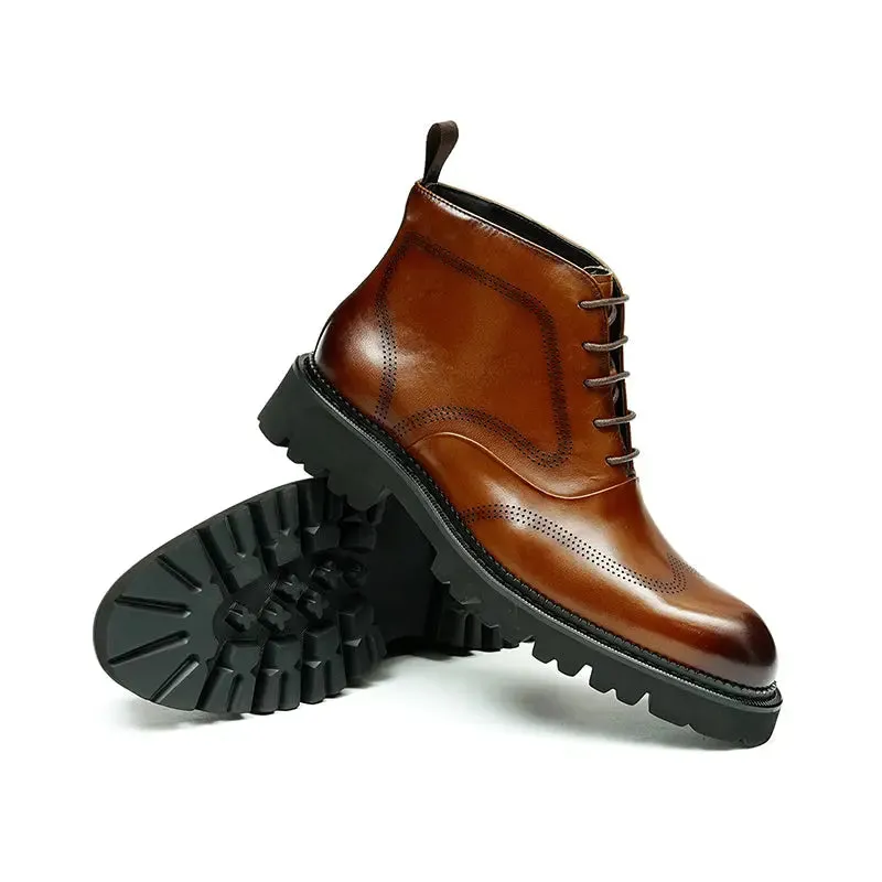 Men Chunky martin boots D96152