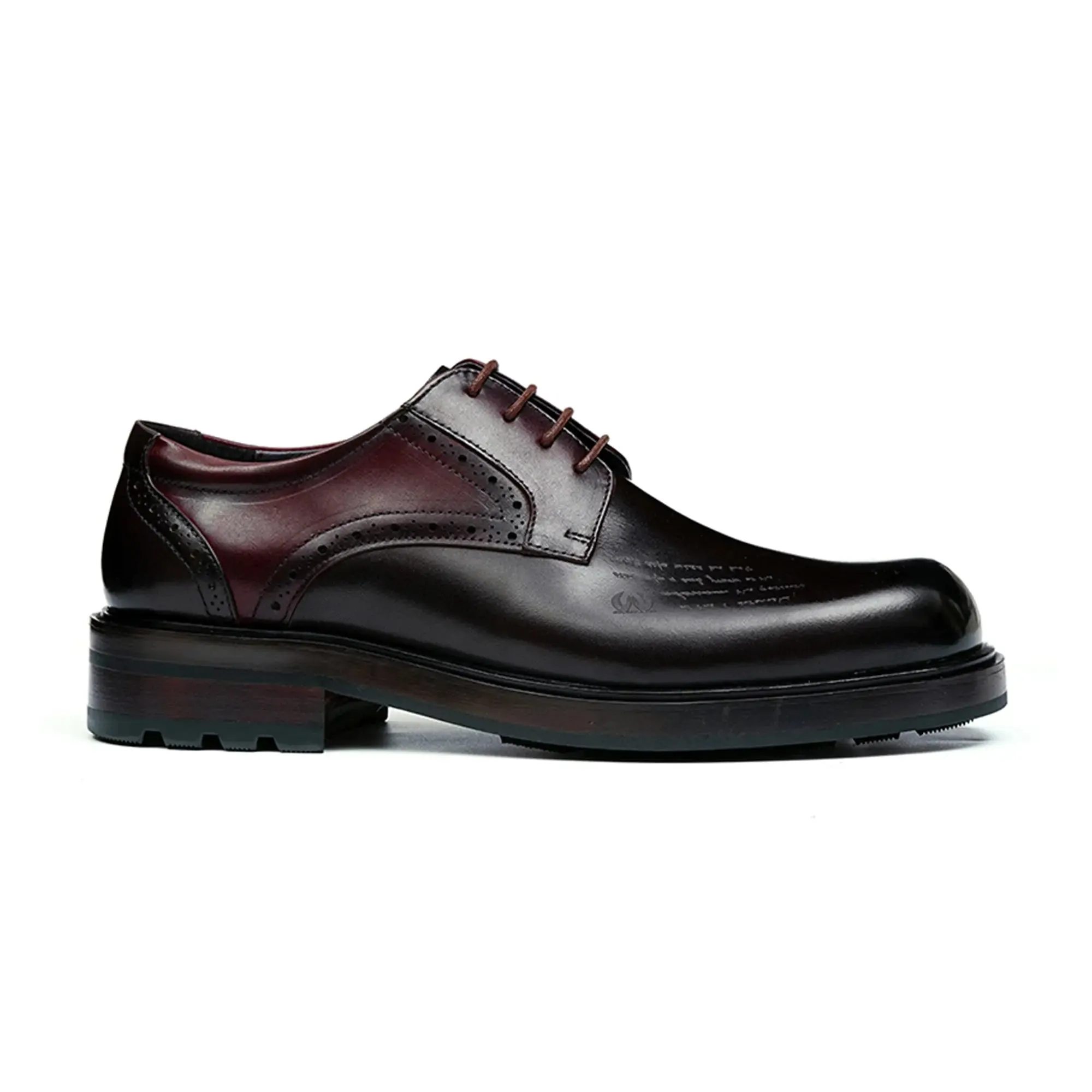 Mens Calfskin Derby Shoes D89625