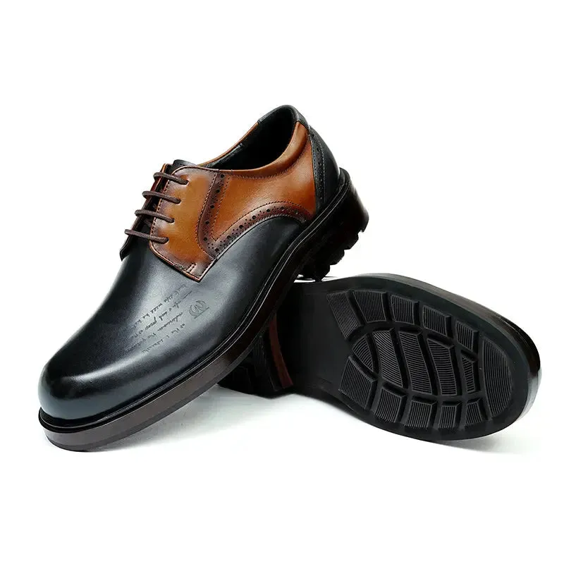 Mens Calfskin Derby Shoes D89625