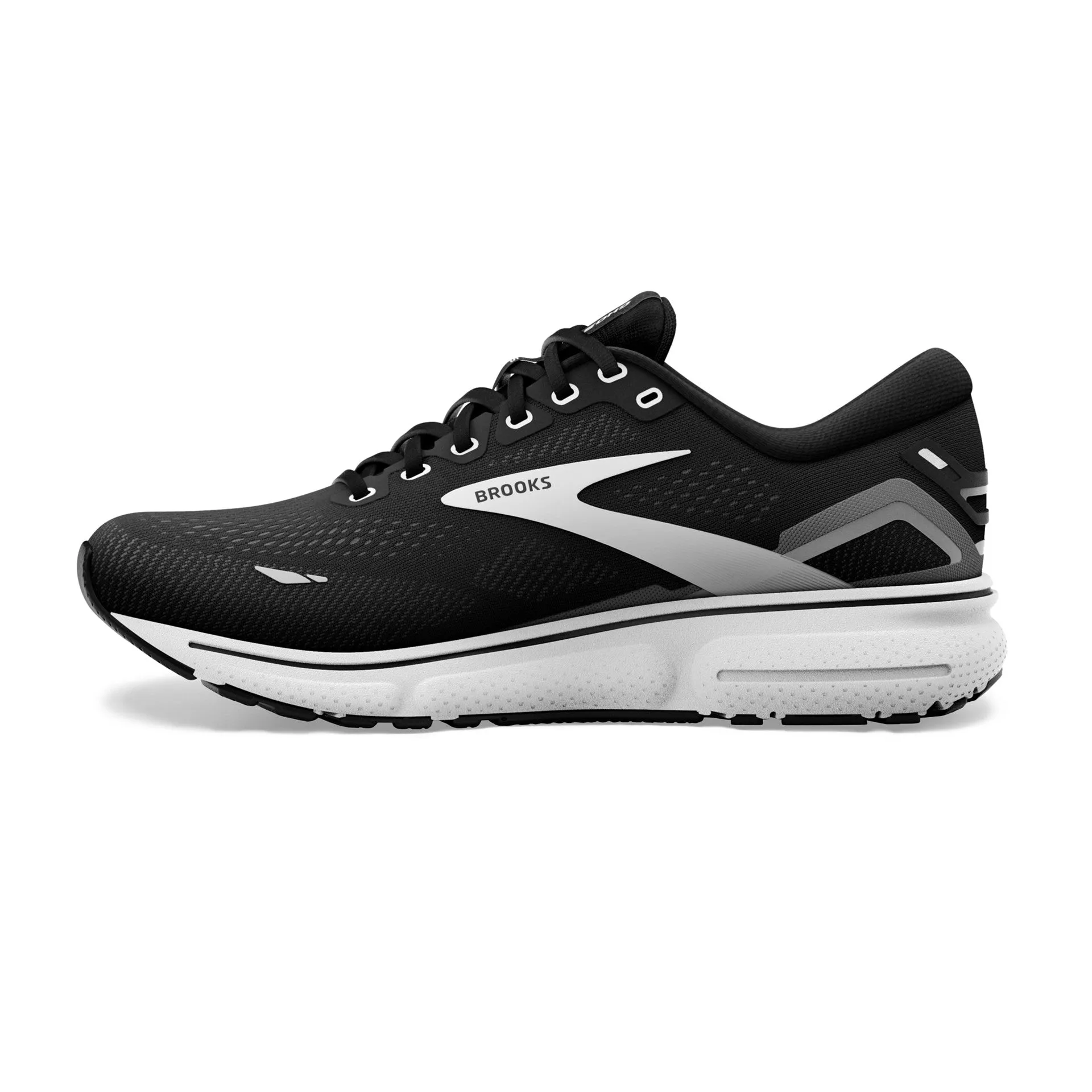 MEN'S GHOST 15 - WIDE 2E - 012 BLACK/BLACKENED PEARL/WHITE