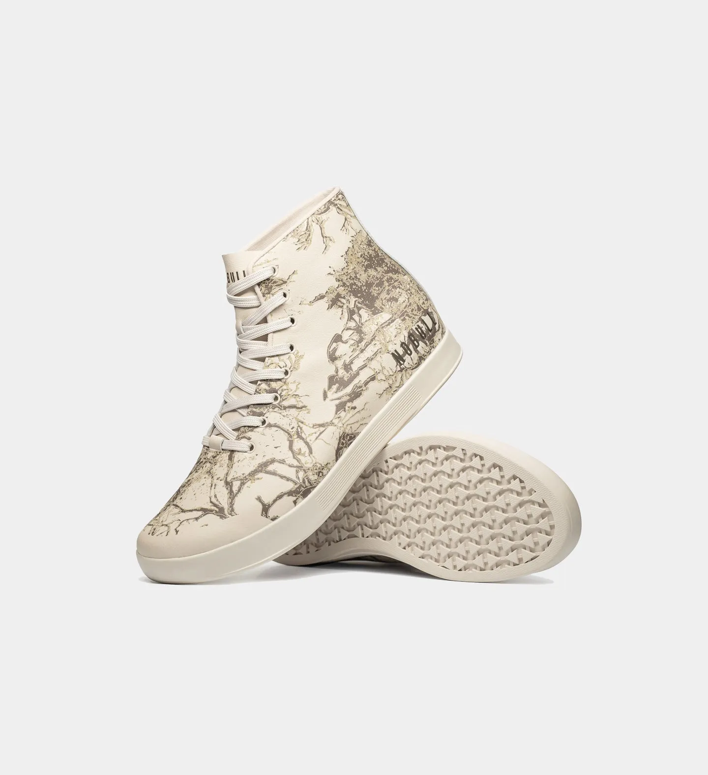 Men's Leather Trainer High-Top