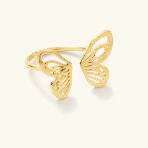 Monarch Butterfly Ring