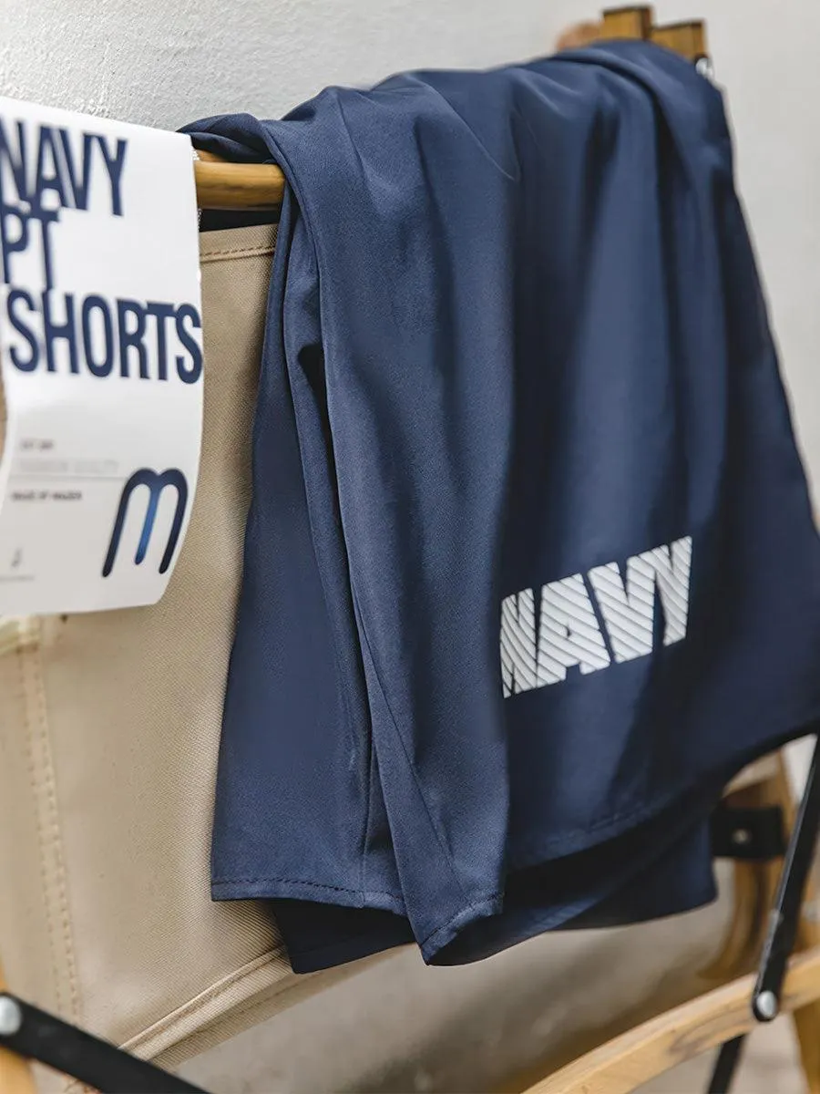 Navy Training Shorts