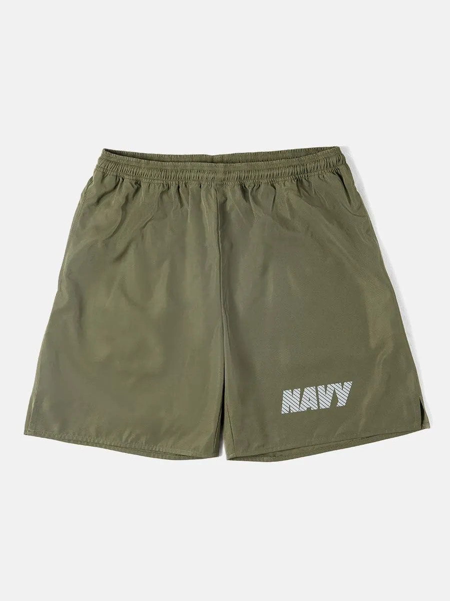 Navy Training Shorts