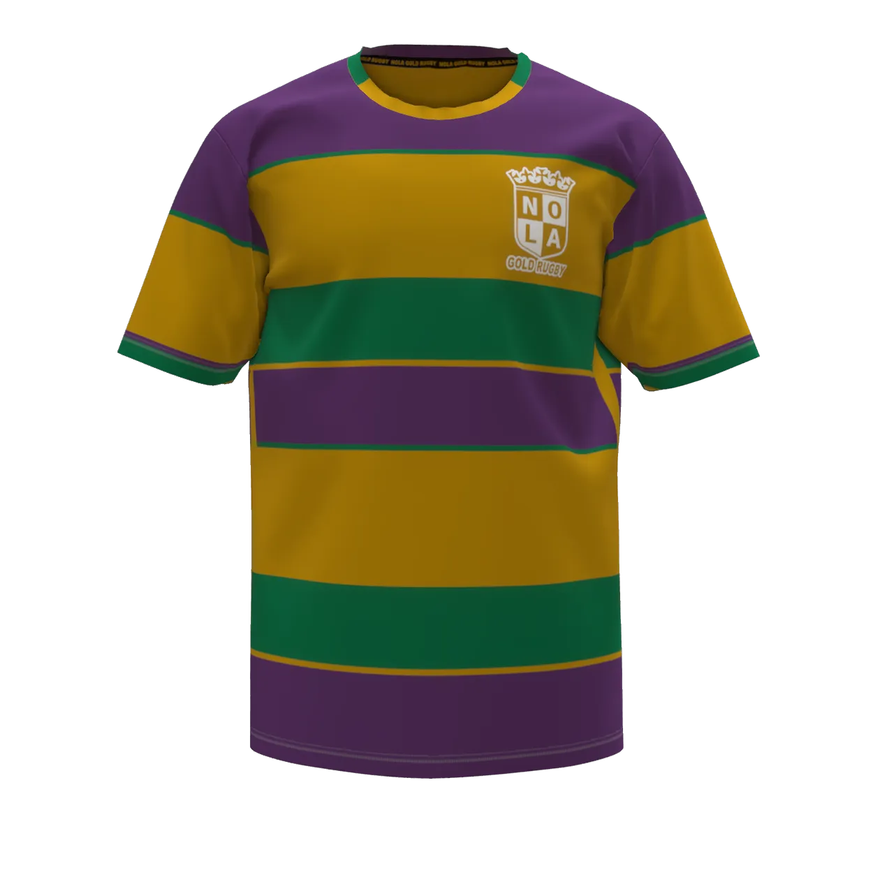 NOLA GOLD Mardi Gras Training Shirt