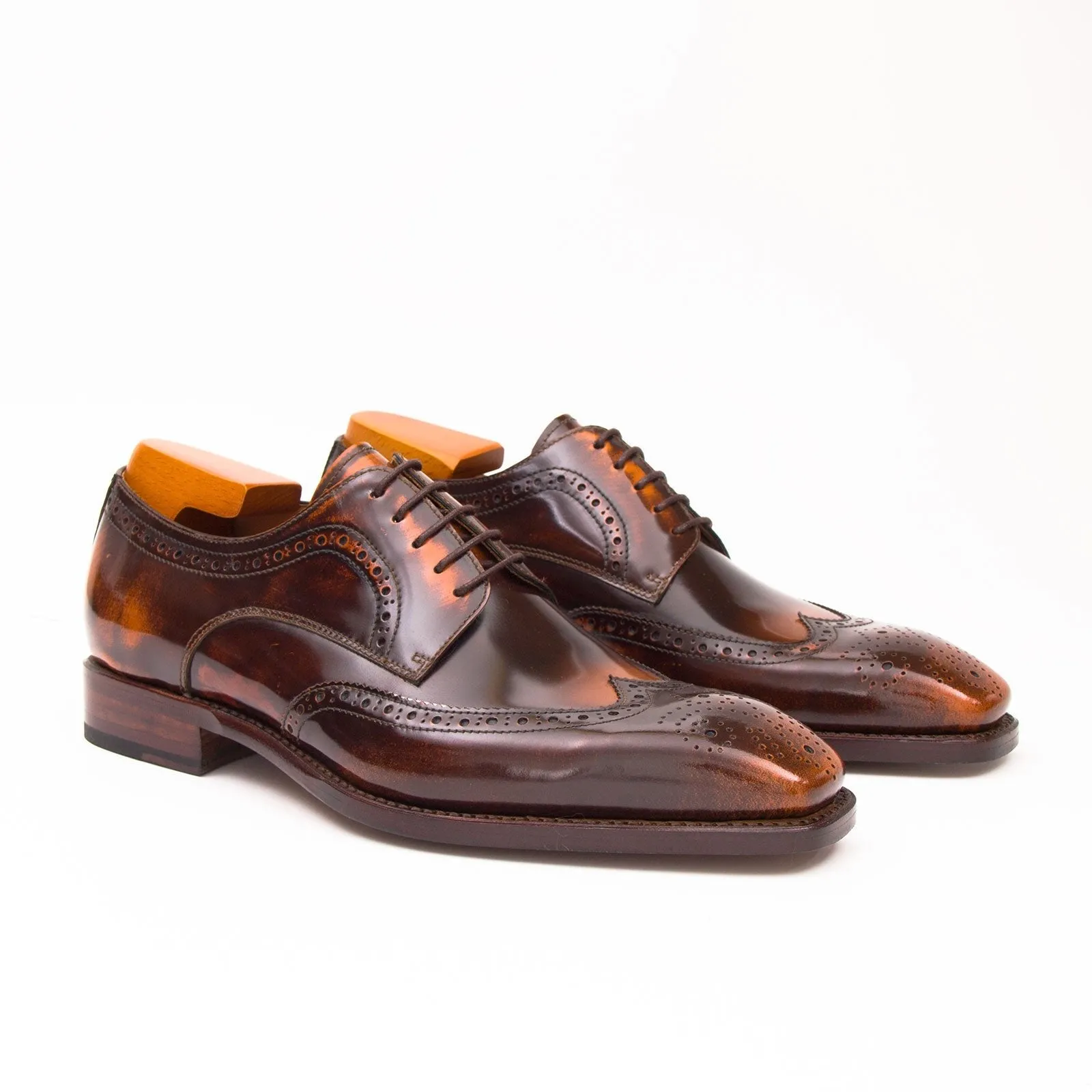 Patent leather goodyear welt dress shoes