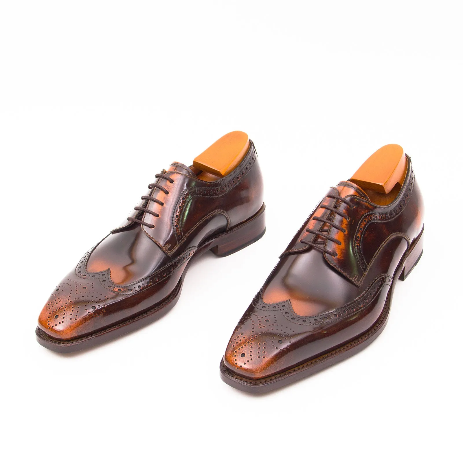 Patent leather goodyear welt dress shoes