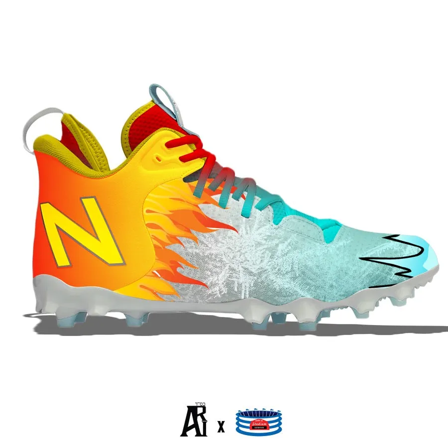 "Fire & Ice" New Balance Freeze LX 3.0 Lacrosse Cleats