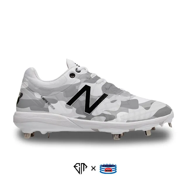 "Gray Camo" New Balance 4040v5 Cleats