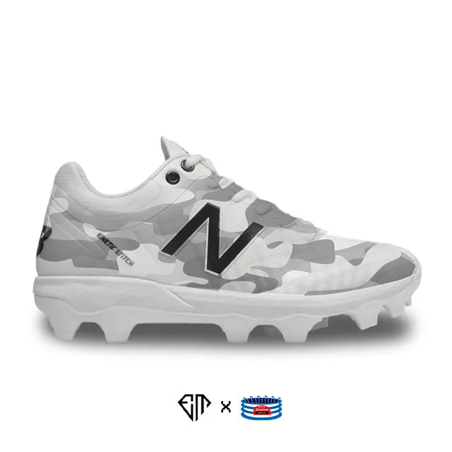 "Gray Camo" New Balance 4040v5 Cleats