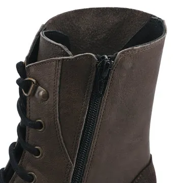 Rivva Lace Up Boot (Iron)