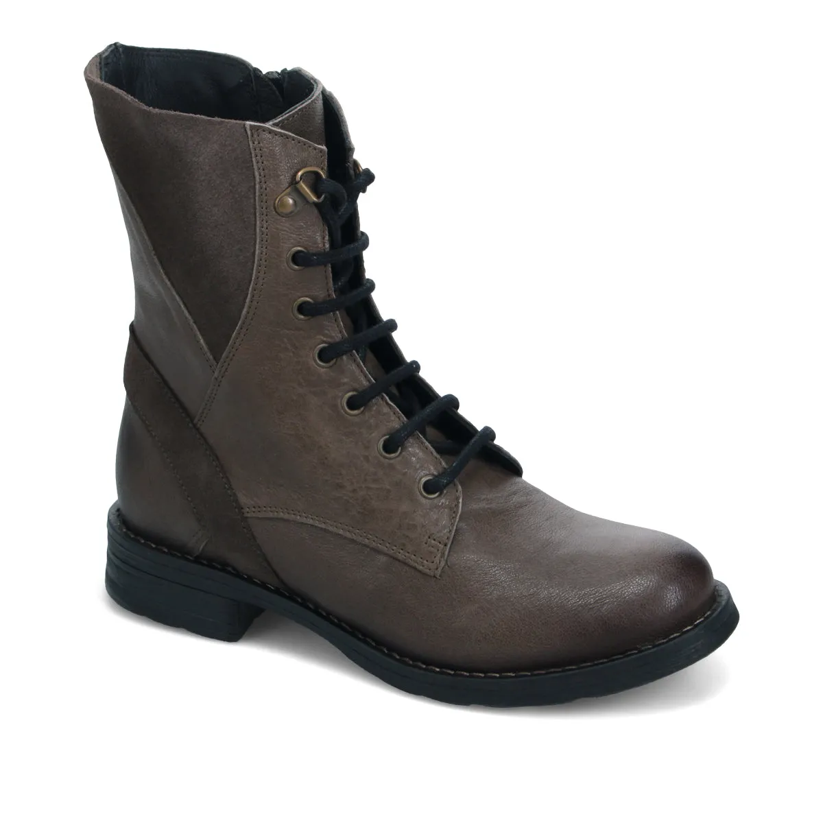 Rivva Lace Up Boot (Iron)