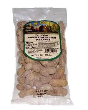 Roasted In Shell Peanuts - Bag