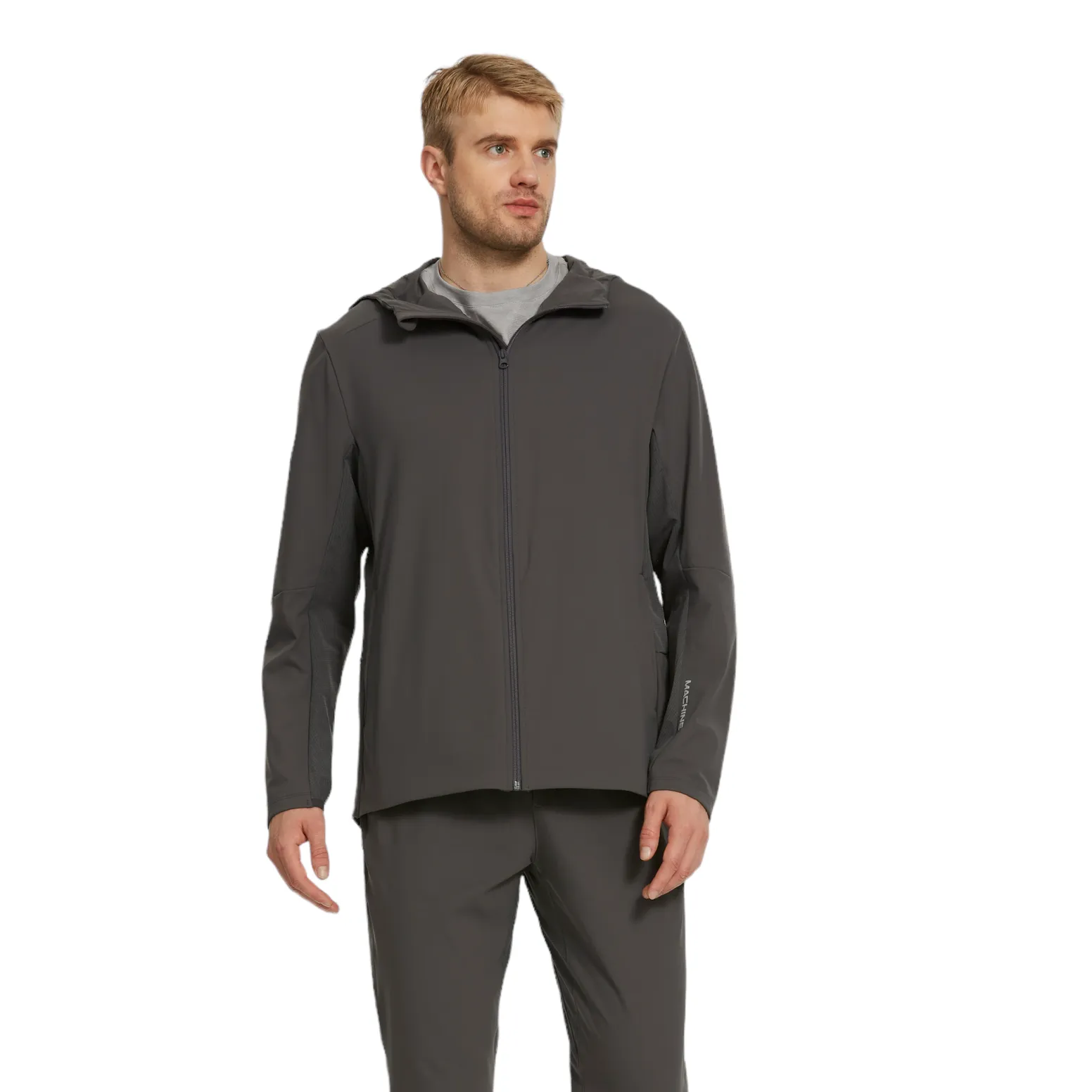 Rockefeller running jacket  - Grey