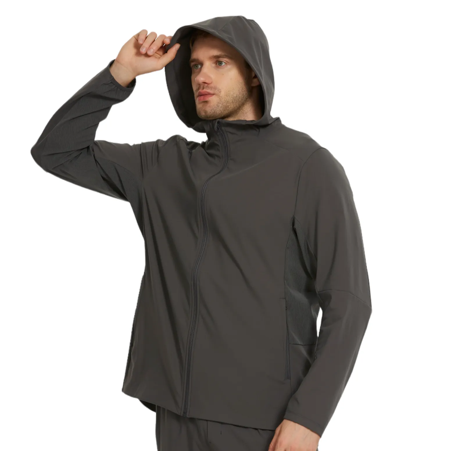 Rockefeller running jacket  - Grey