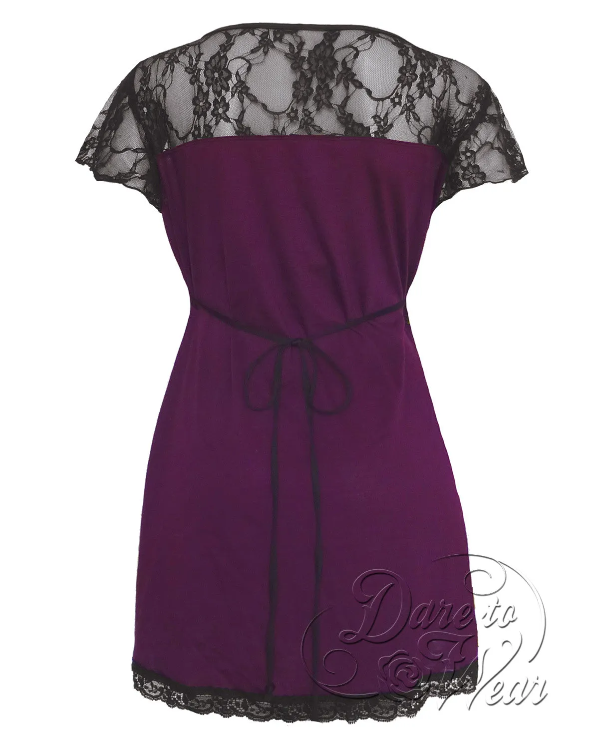 Roxann Top in Plum