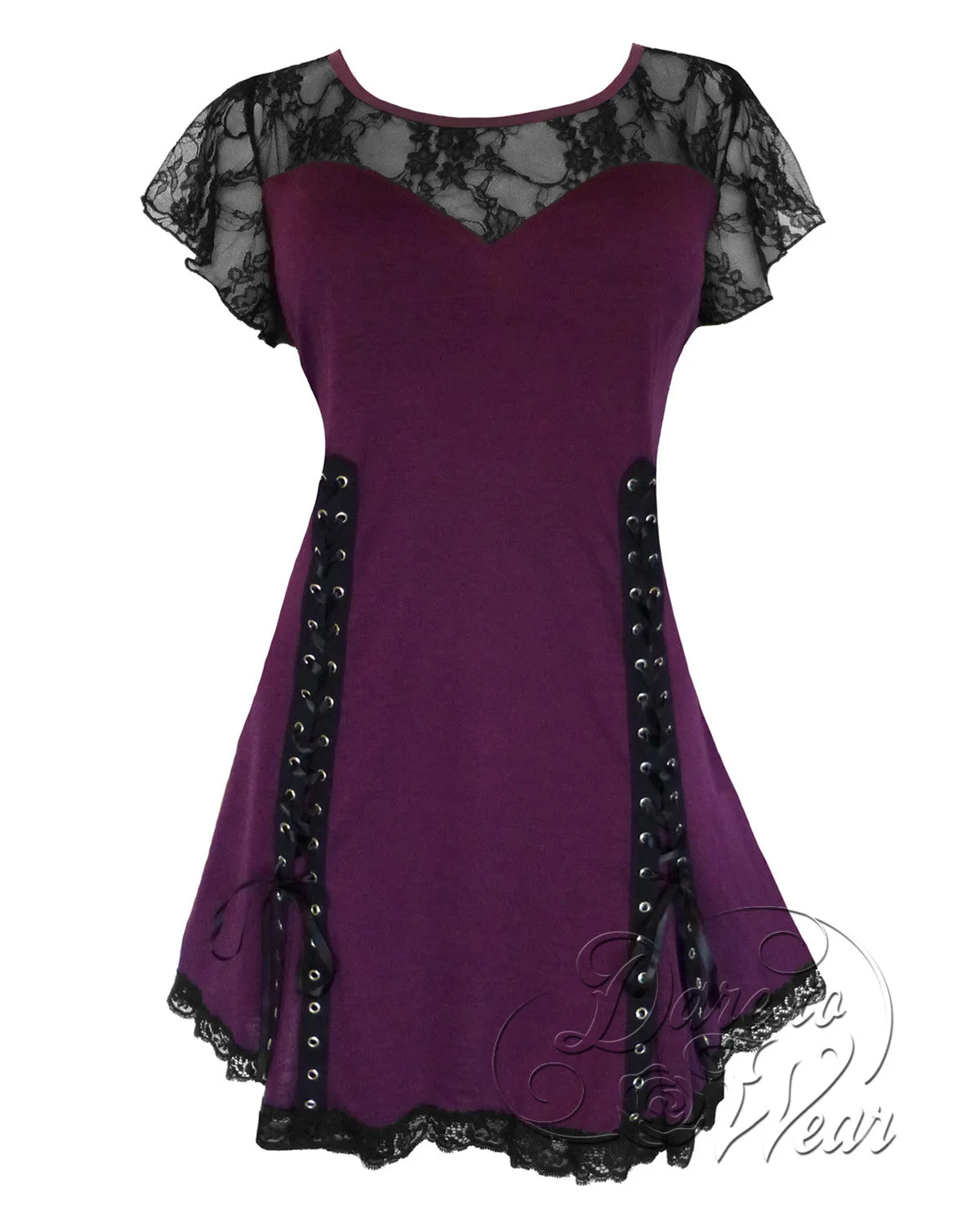 Roxann Top in Plum