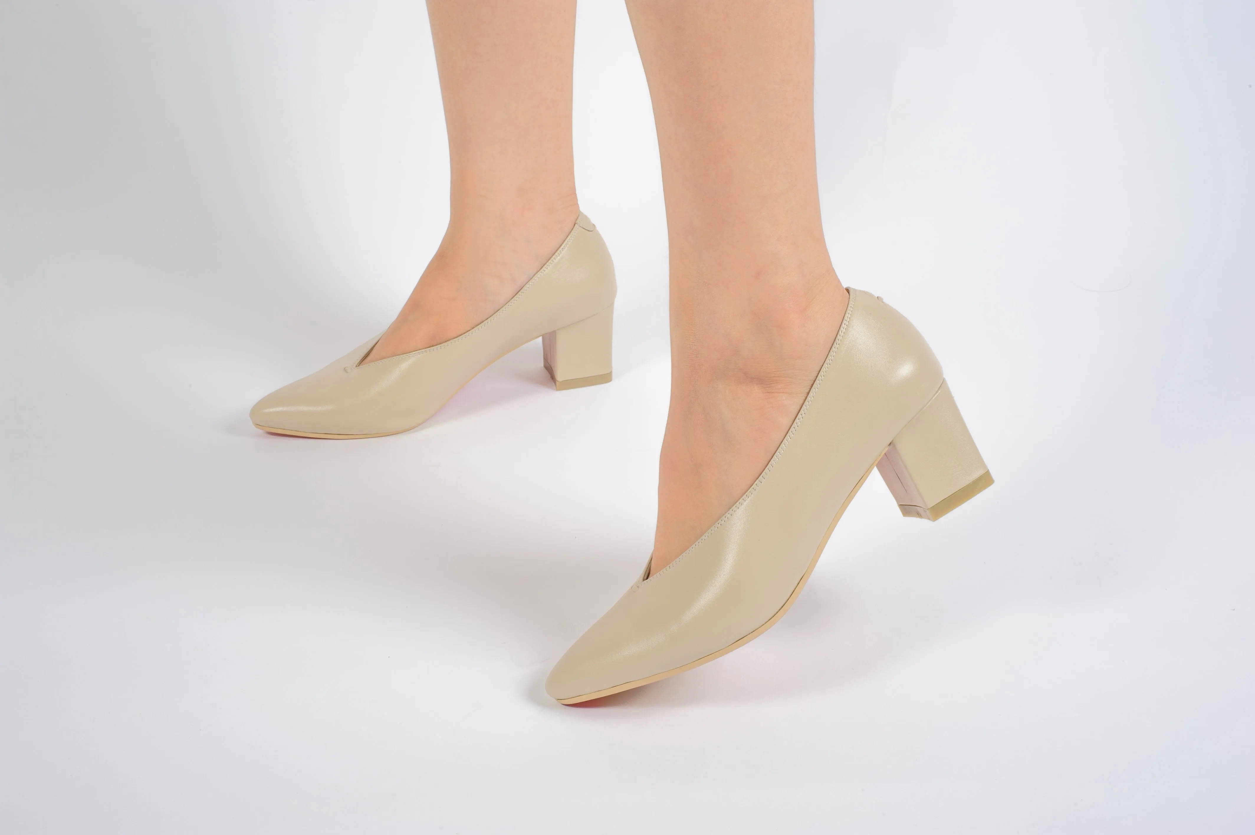 Shoeful Positivity 2" Chunky Heels - Cuore Heart